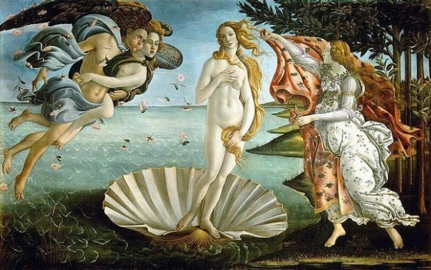 Franceschini boccia la Venere di Botticelli alla  Reggia di Venaria