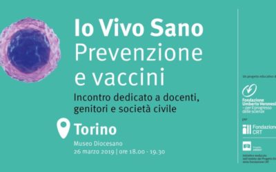 Una mostra della Fondazione Veronesi dedicata alla sensibilizzazione sui vaccini.