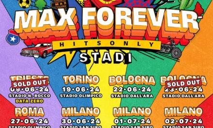 Max Pezzali arriva allo stadio Olimpico di Torino con il nuovo tour “Max Forever (Hits Only)”